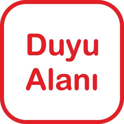 Duyu Alanı Materyalleri