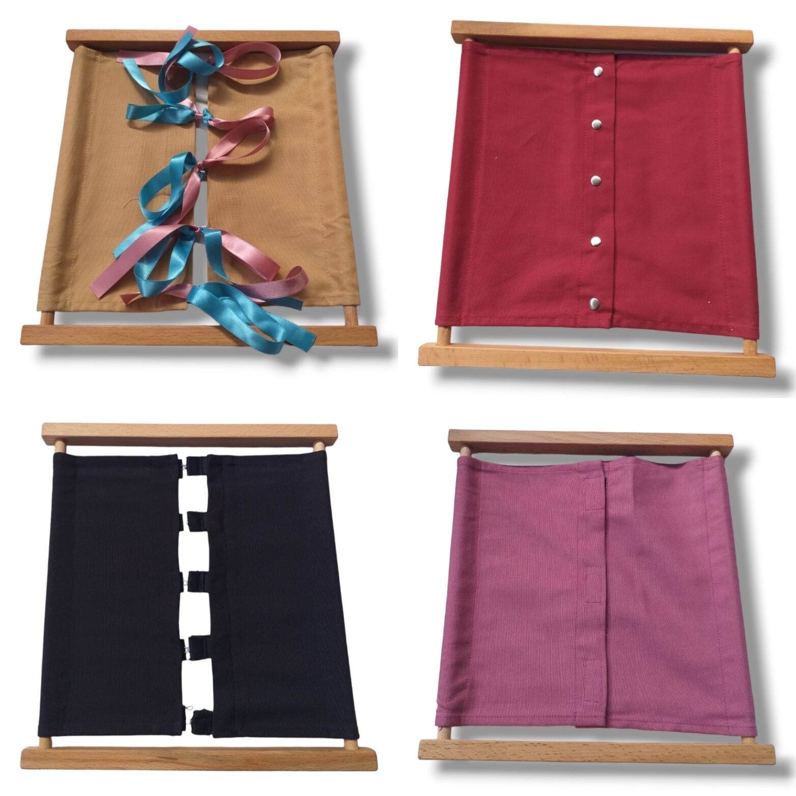 12 li Stantli, Beceri Çerceveleri Seti / Dressing Frame Set (12 Frames)