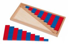 Masa Üstü Kırmızı Mavi Çubuklar / Small Number Rods